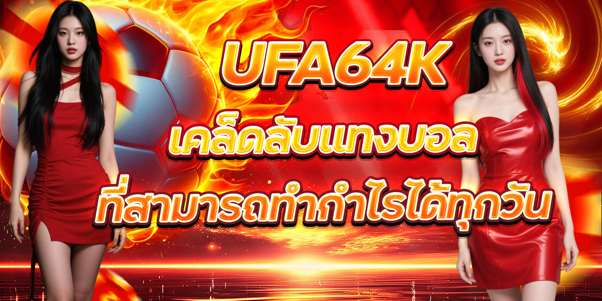 UFA64K เคล็ดลับแทงบอลที่สามารถทำกำไรได้ทุกวัน